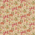 Sanderson Madagascar Gold/Red Fabric