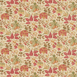 Sanderson Madagascar Gold/Red Fabric