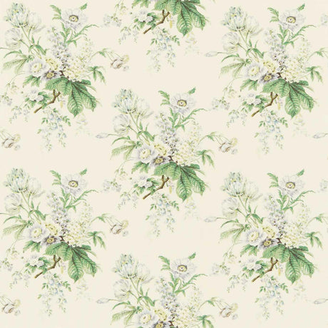 Sanderson Tournier Silver/ Cream Fabric