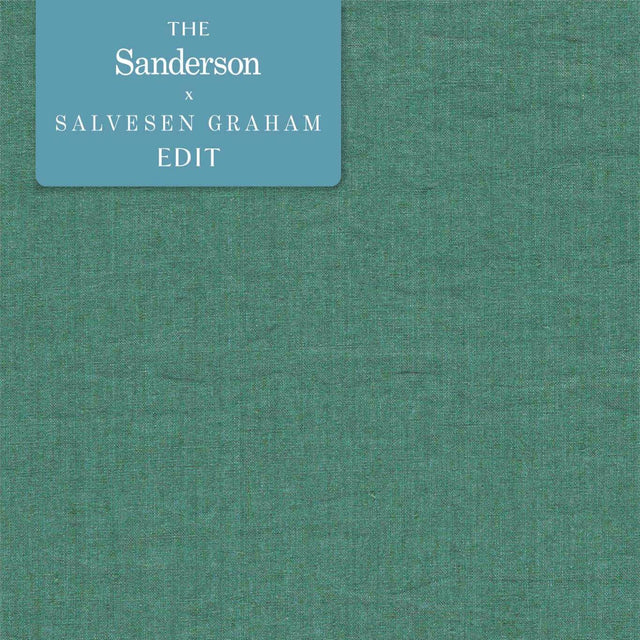 Sanderson Rue Linen Evergreen Fabric