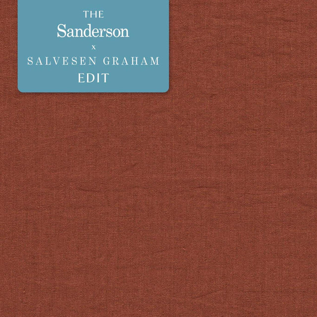 Sanderson Rue Linen Brick Fabric
