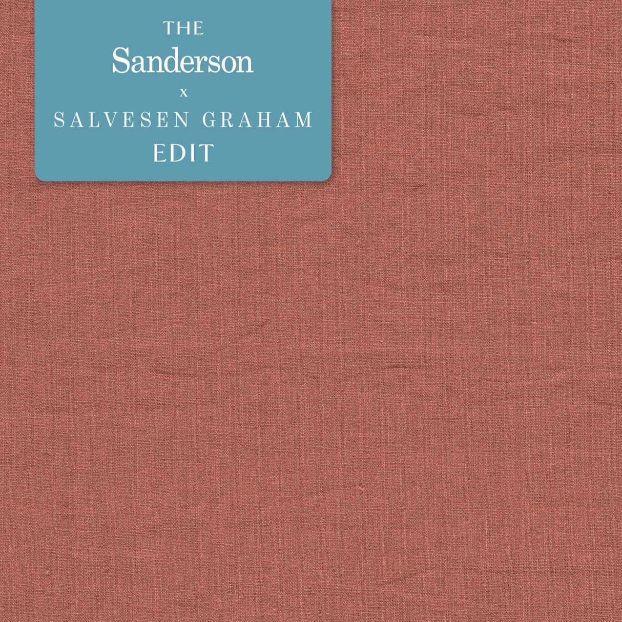 Sanderson Rue Linen Henna Fabric