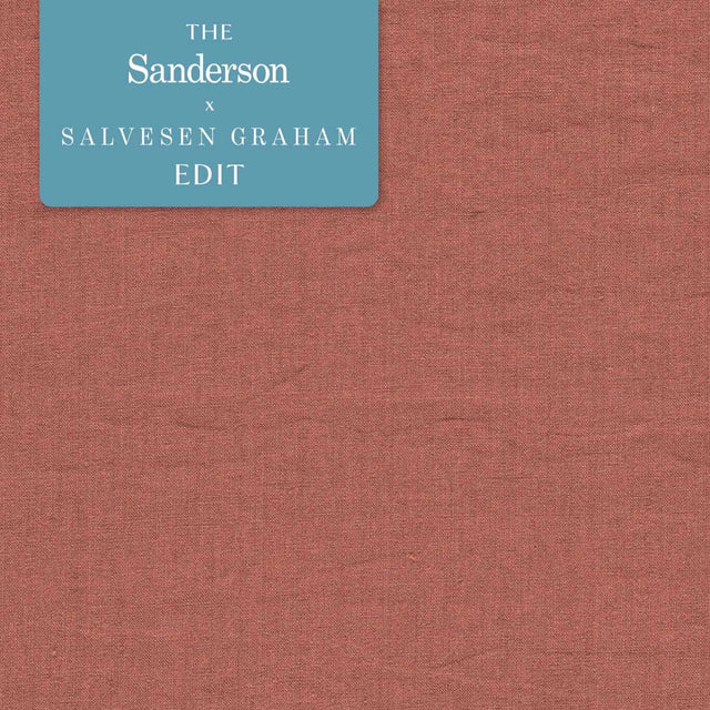 Sanderson Rue Linen Henna Fabric