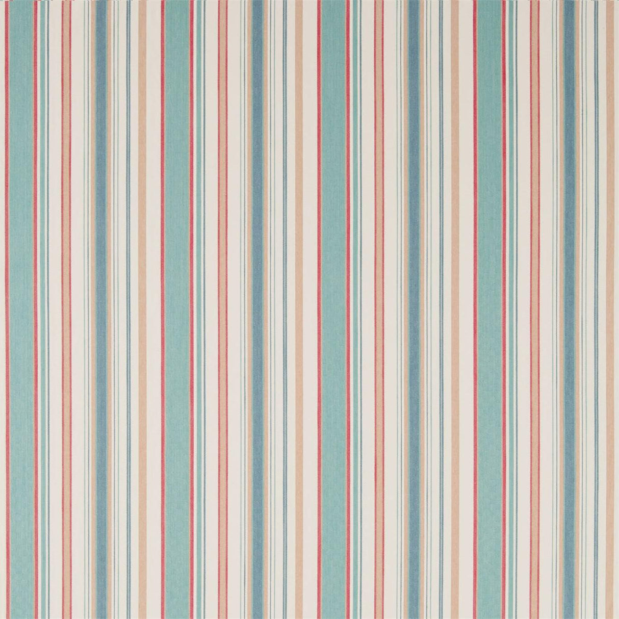 Sanderson Dobby Stripe Brick Fabric