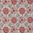 Sanderson Anthos Red/Indigo Fabric