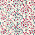 Sanderson Ottoman Flowers Cherry/Indigo Fabric