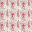 Sanderson Jamila Coral/Aqua Fabric