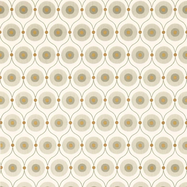 Sanderson Starla Pewter/Gold Fabric