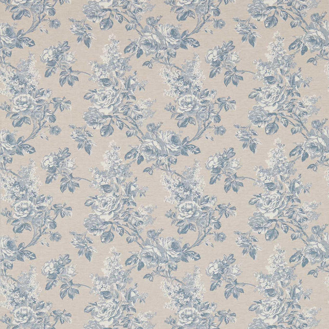 Sanderson Sorilla Damask Delft/Linen Fabric