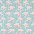 Sanderson Flamingos Turquoise/Pink Wallpaper
