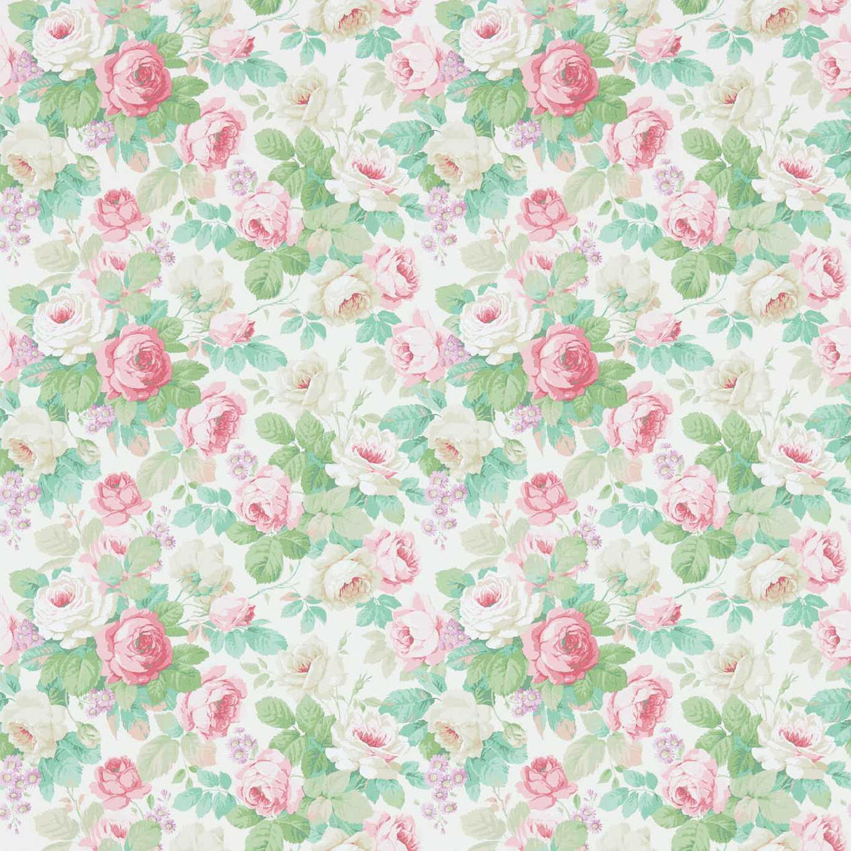 Sanderson Chelsea Pink/Celadon Wallpaper