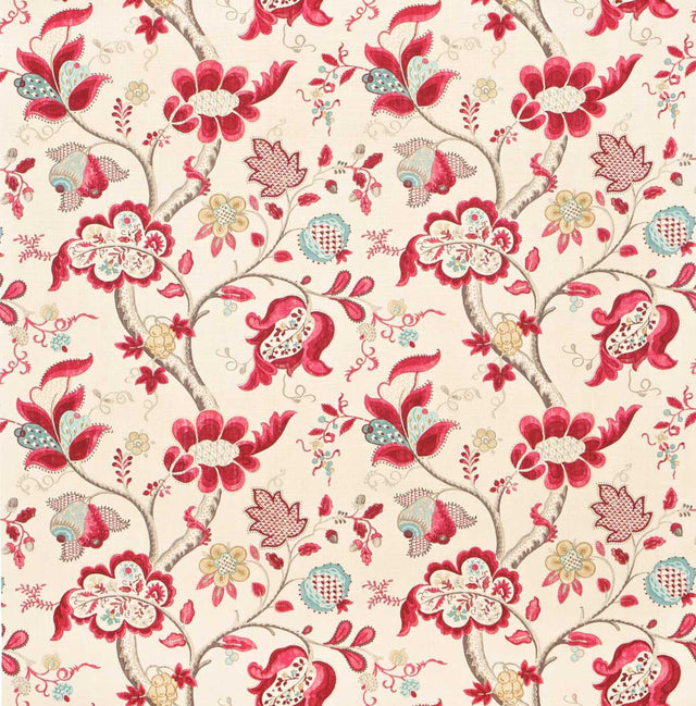 Sanderson Roslyn Berry/ Slate Fabric