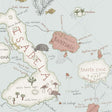 Sanderson Galapagos Ocean Blue Wallpaper