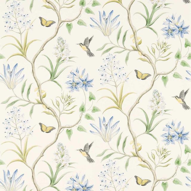 Sanderson Clementine Delft Blue Wallpaper