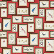 Sanderson Picture Gallery Red/Multi Wallpaper