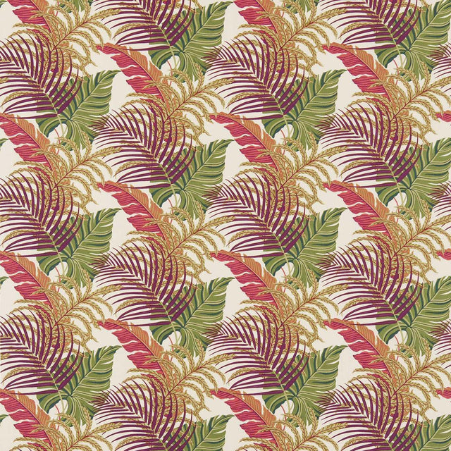 Sanderson Manila Mulberry/Sand Fabric