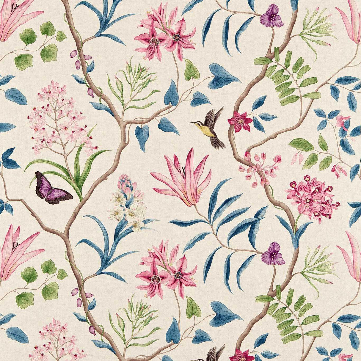 Sanderson Clementine Indienne Fabric