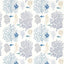 Sanderson Coral & Fish Marine/Blue Fabric