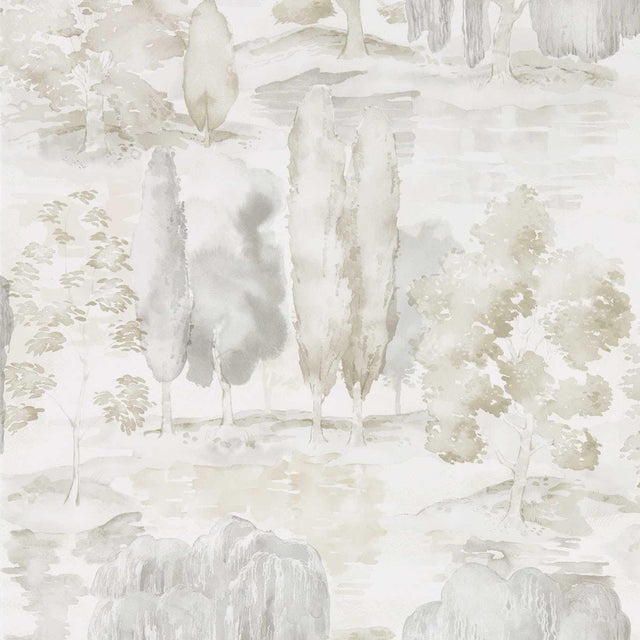 Sanderson Waterperry Ivory/Stone Wallpaper