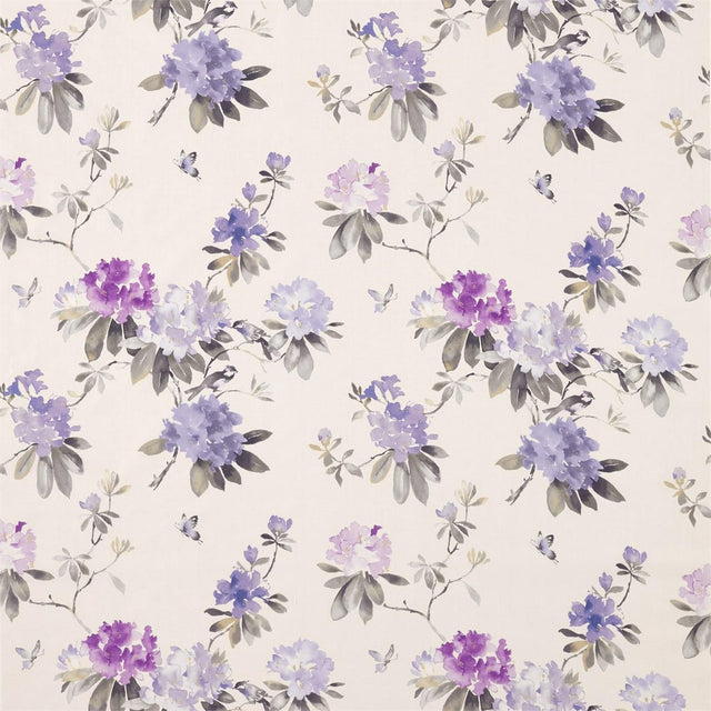 Sanderson Rhodera Grape Fabric