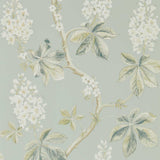 Sanderson Chestnut Tree Grey Blue/Sage Wallpaper