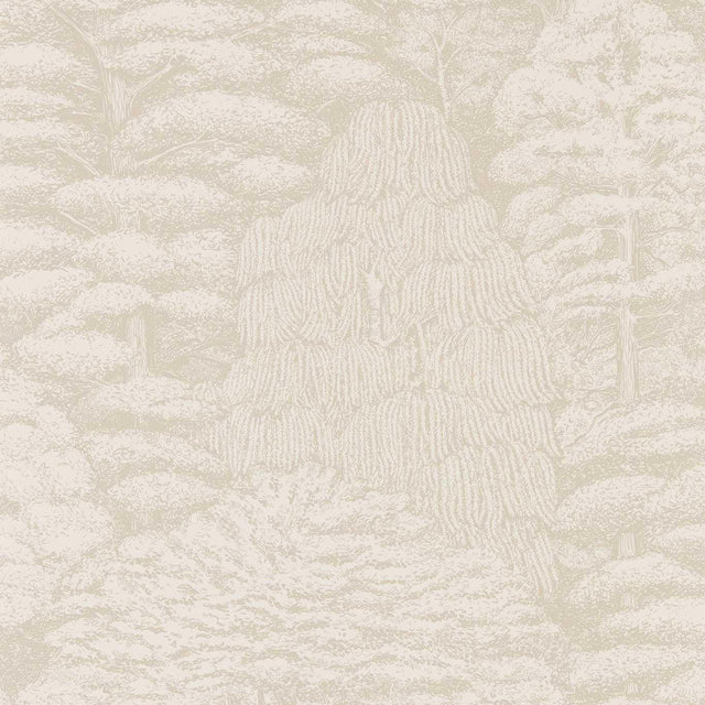 Sanderson Woodland Toile Ivory/Neutral Wallpaper