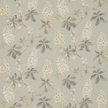 Sanderson Chestnut Tree Grey Blue/Sage Fabric