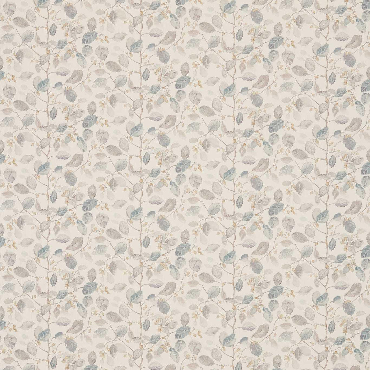 Sanderson Woodland Berries Grey/Silver Fabric
