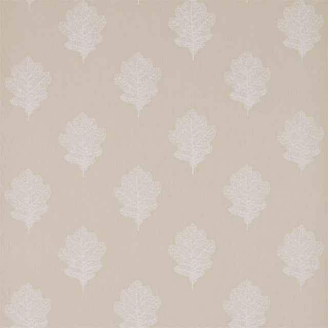 Sanderson Oak Filigree Stone Fabric