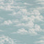 Sanderson Silvi Clouds Sky Wallpaper