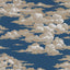 Sanderson Silvi Clouds Yacht Blue Wallpaper