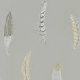 Sanderson Lismore Silver Grey Wallpaper
