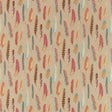Sanderson Lismore Teal/Russet Fabric