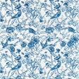 Sanderson Tattershall Indigo Fabric