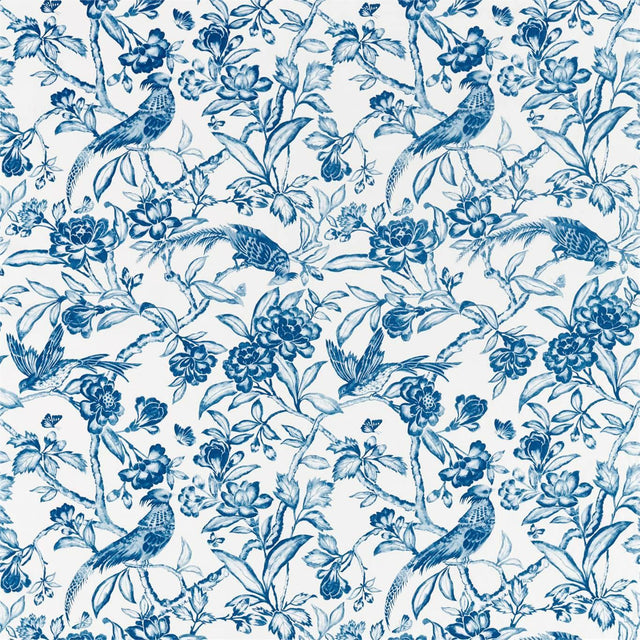 Sanderson Tattershall Indigo Fabric