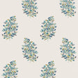 Sanderson Wendell Embroidery Ceramic Blue Fabric