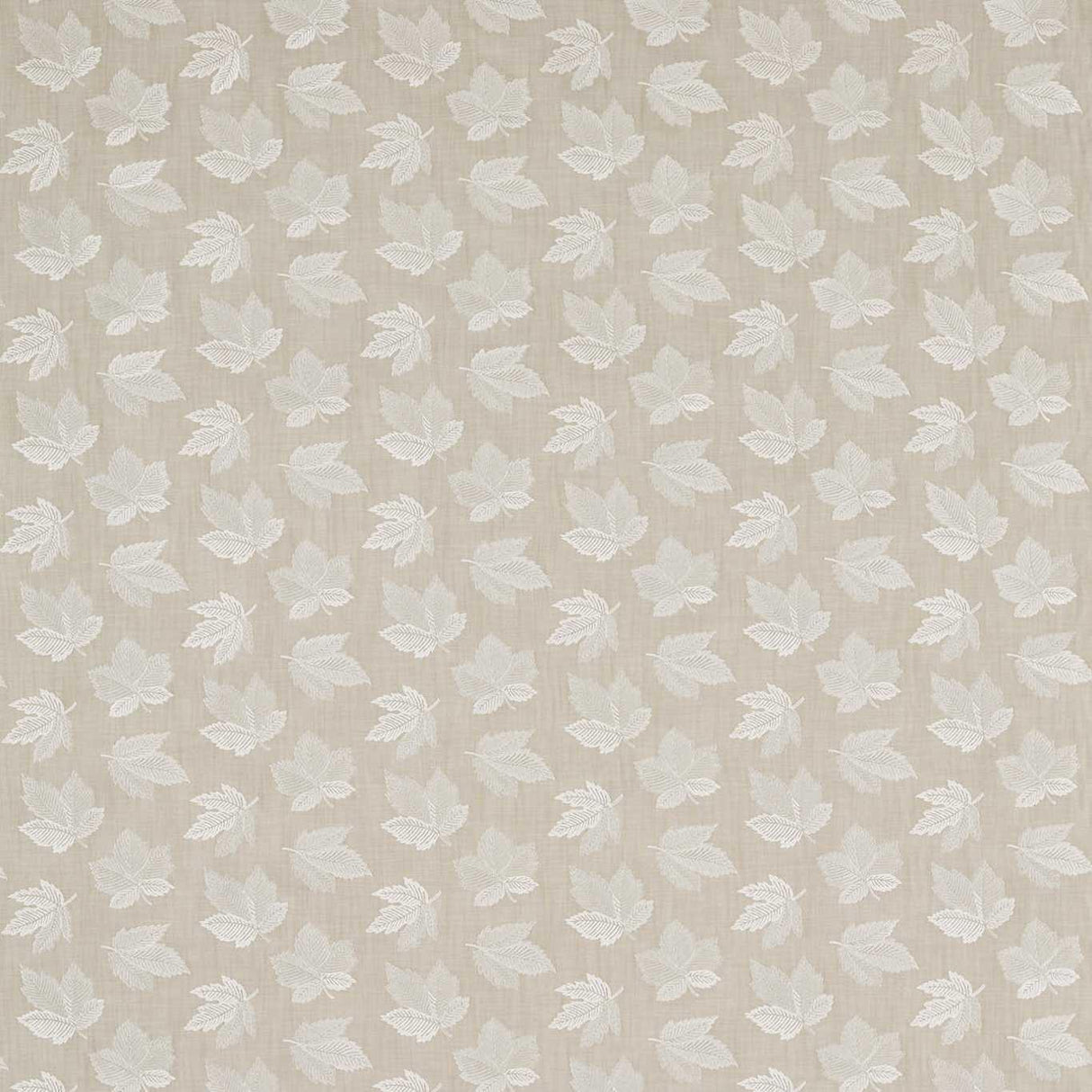 Sanderson Flannery Briarwood/Cream Fabric
