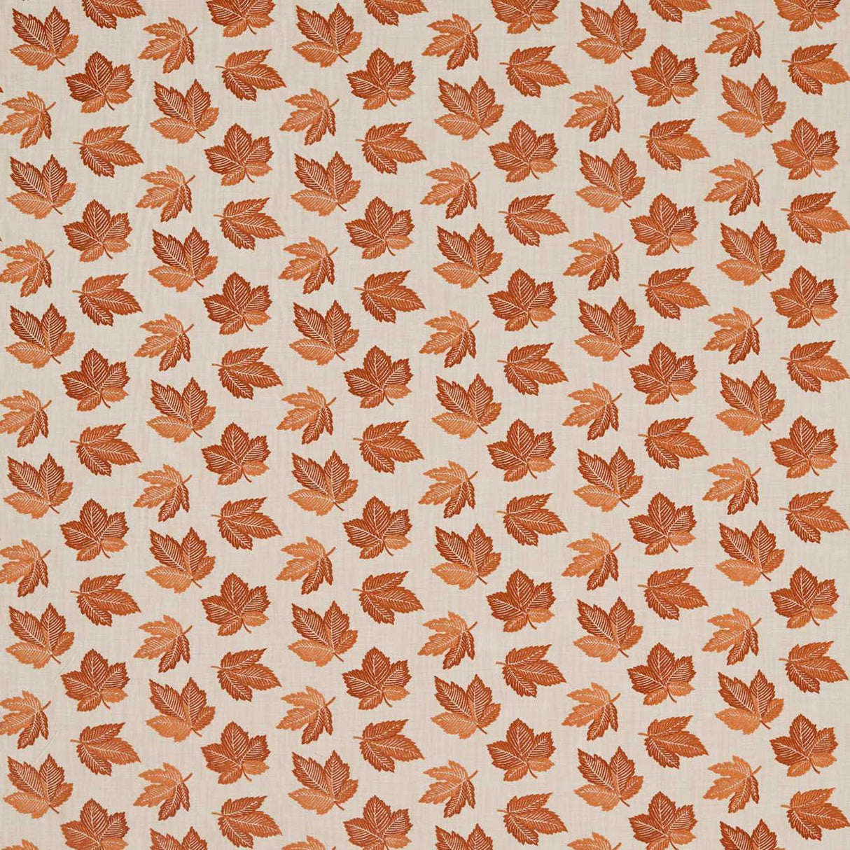 Sanderson Flannery Russet Fabric