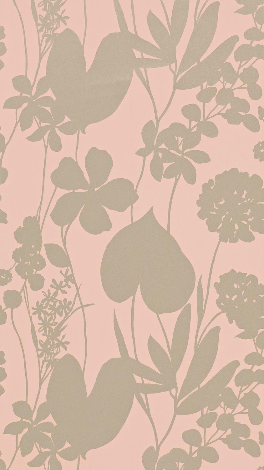 Harlequin Nalina Peach Wallpaper