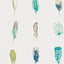 Harlequin Limosa Lagoon/Zest/Gooseberry Wallpaper