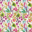 Harlequin Nalina Flamingo/Papaya/Loganberry Fabric