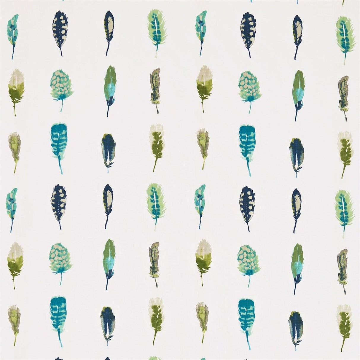 Harlequin Limosa Lagoon/Zest/Gooseberry Fabric