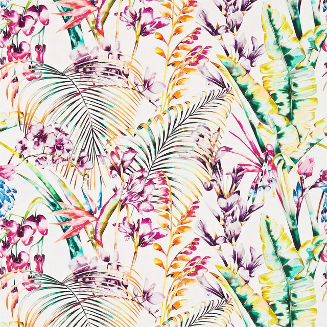 Harlequin Paradise Papaya/Flamingo/Apple Fabric