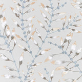 Harlequin Chaconia Amber/Slate Wallpaper