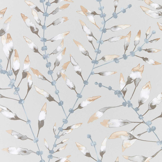 Harlequin Chaconia Amber/Slate Wallpaper