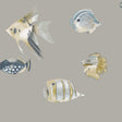 Harlequin Kamanu Graphite/Mustard Wallpaper