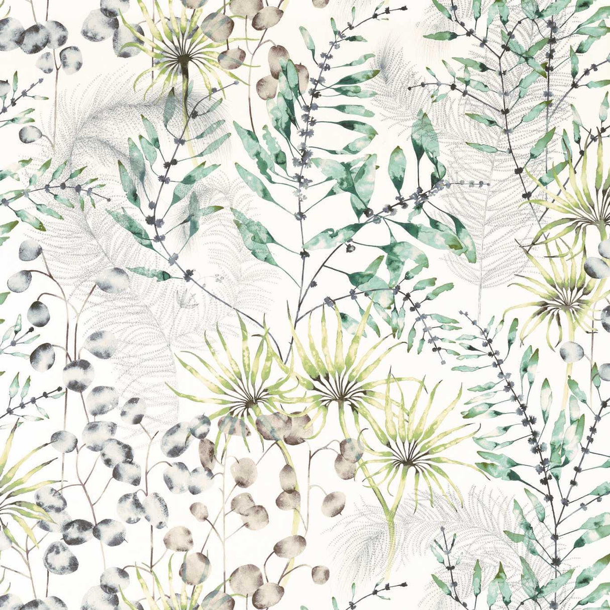 Harlequin Postelia Emerald/Lime Fabric