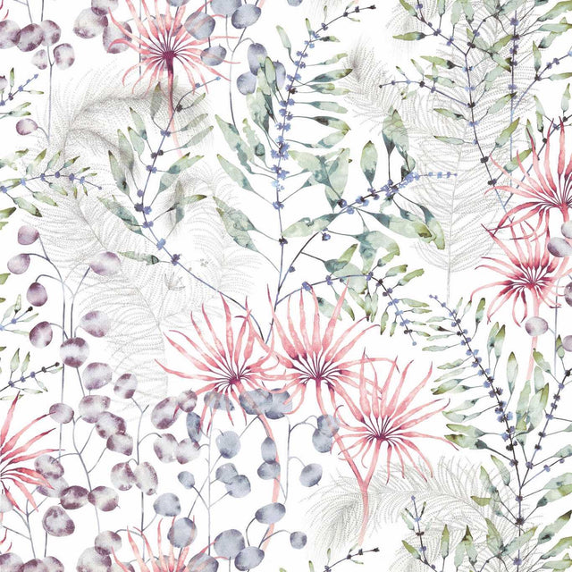 Harlequin Postelia Berry/Heather Fabric