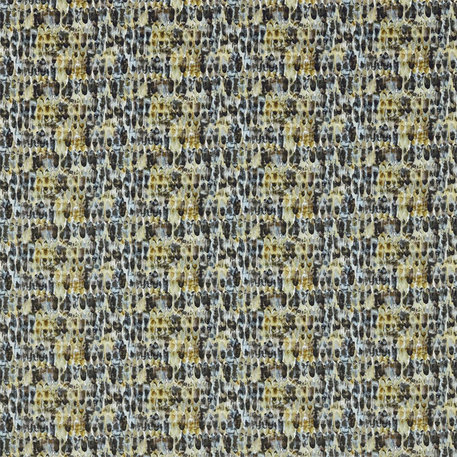 Harlequin Kelambu Graphite/Mustard Fabric