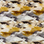 Harlequin Minako Gold / Charcoal Fabric